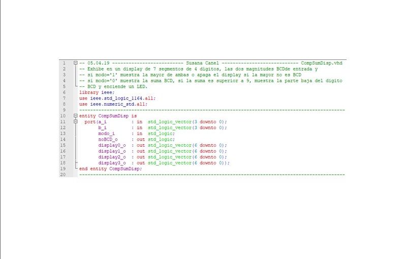 Lección 5. VHDL estructural para la plaqueta.