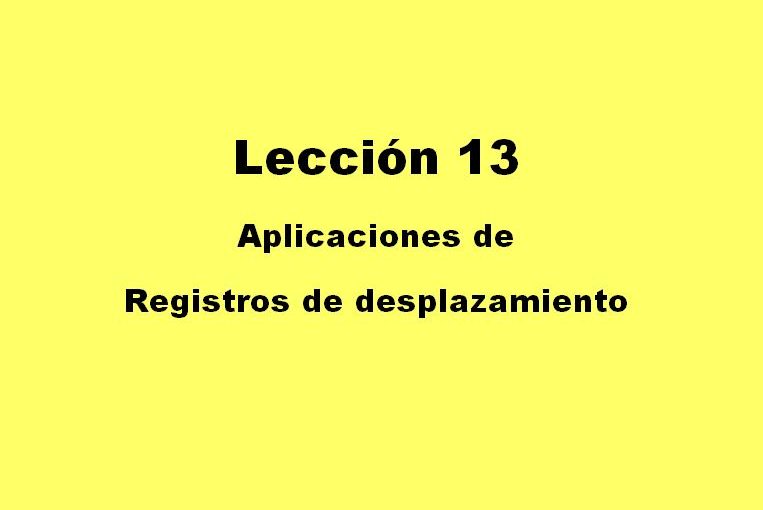 Lección 13.V78. Descripción de un generador de secuencia pseudo-aleatoria de 5 bits.