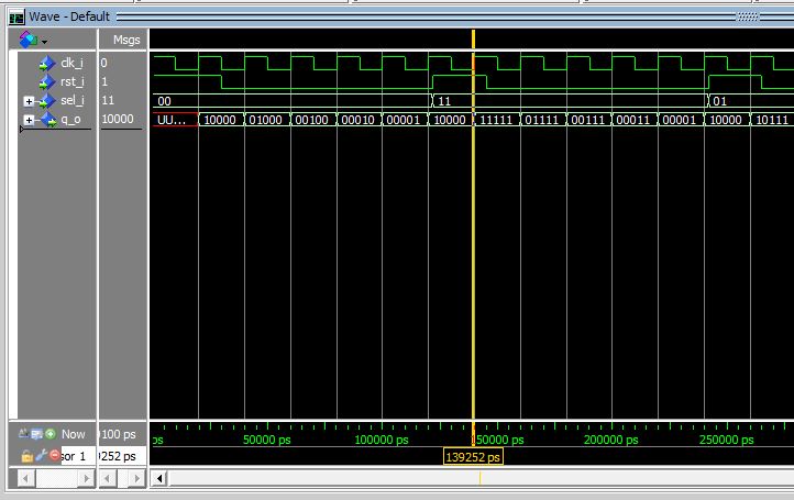 Lección 13.V82. Verificación del funcionamiento del autocorrector del contador en anillo.